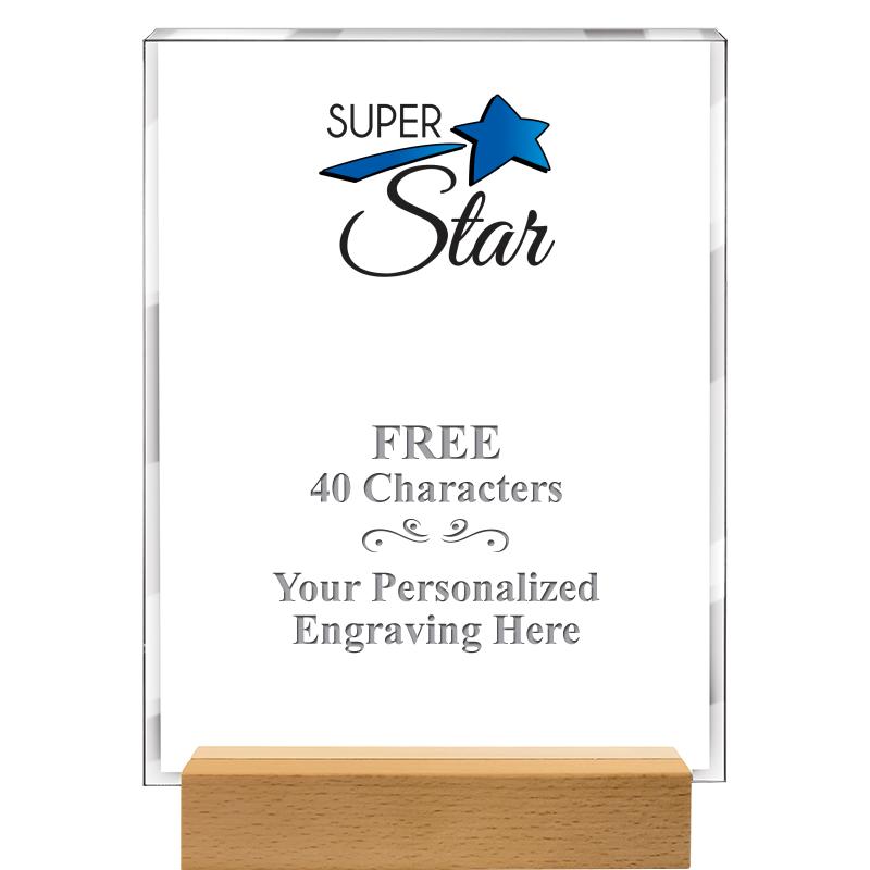 7x9 SHOWCASE ACR WOOD BASE