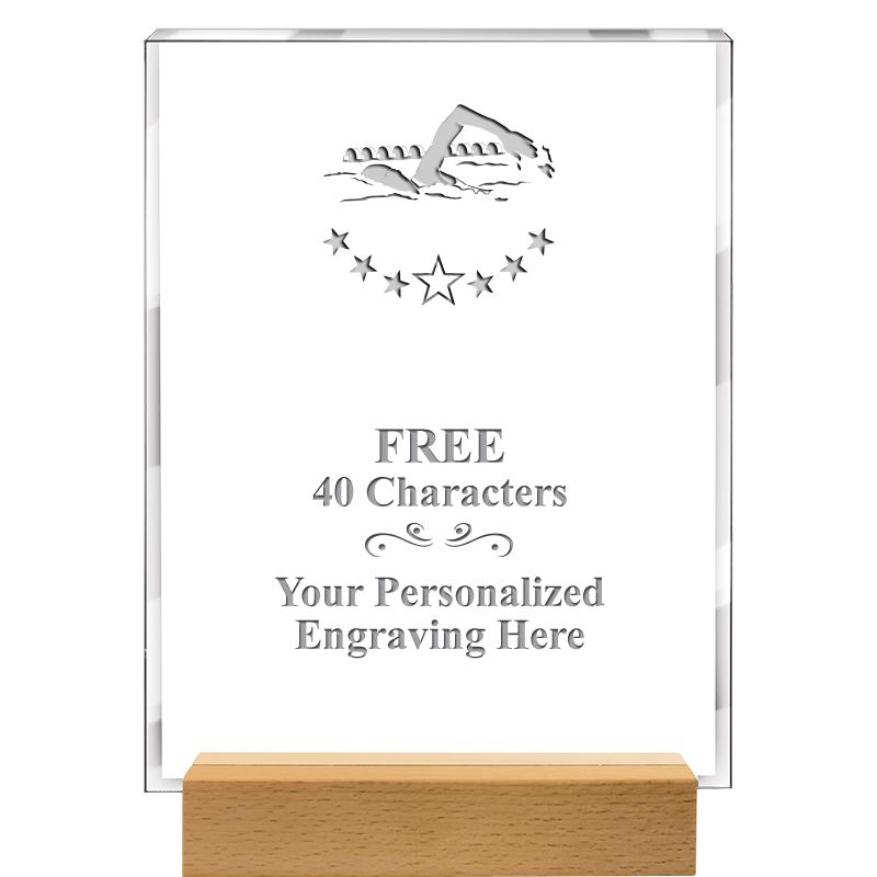 7x9 SHOWCASE ACR WOOD BASE