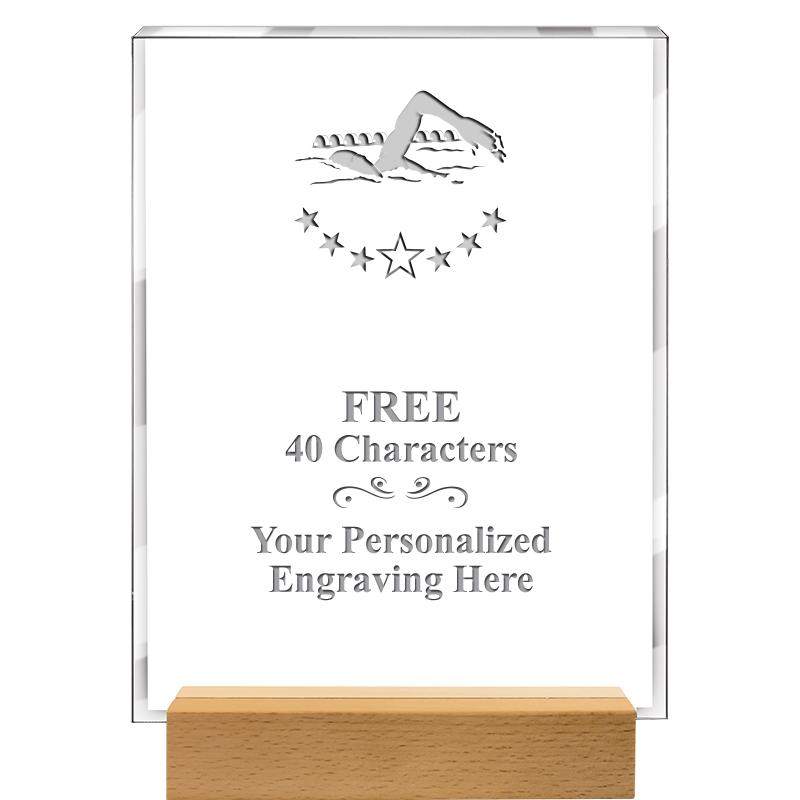 7x9 SHOWCASE ACR WOOD BASE