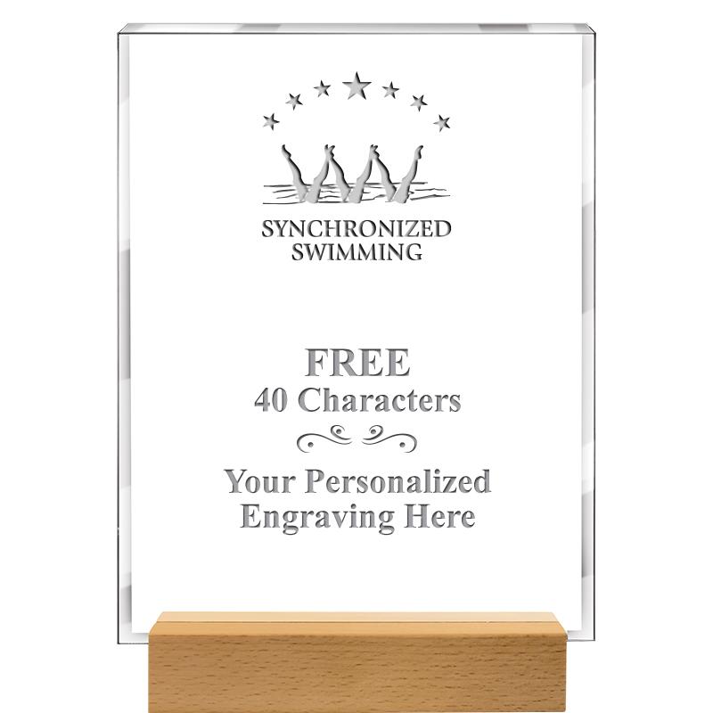 7x9 SHOWCASE ACR WOOD BASE