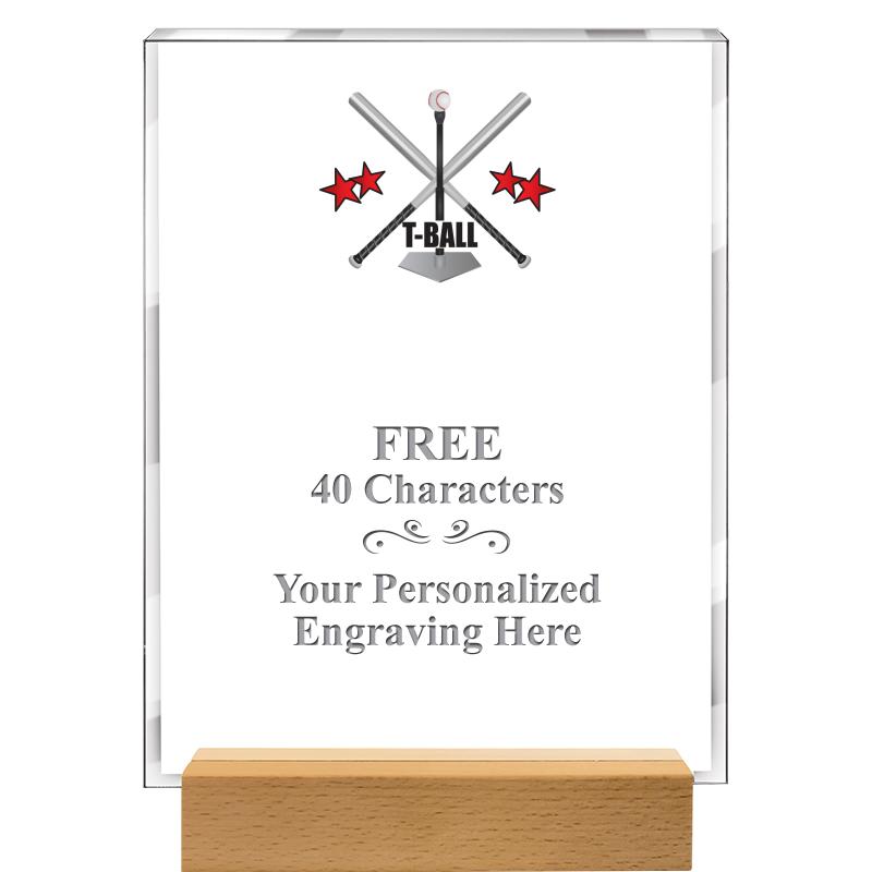 7x9 SHOWCASE ACR WOOD BASE