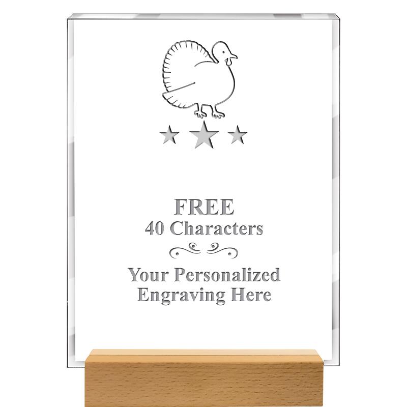 7x9 SHOWCASE ACR WOOD BASE