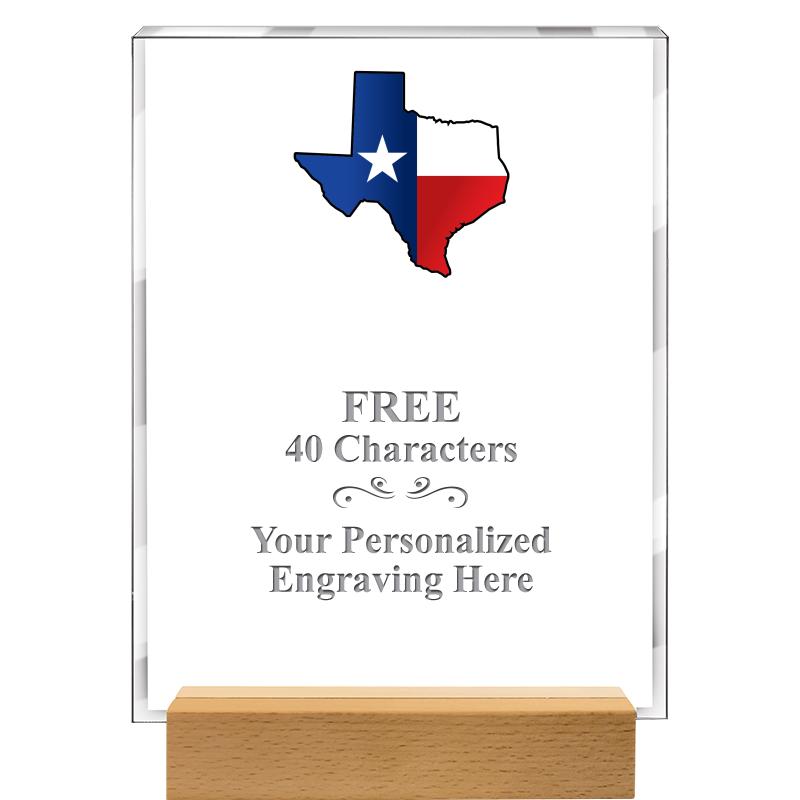 7x9 SHOWCASE ACR WOOD BASE