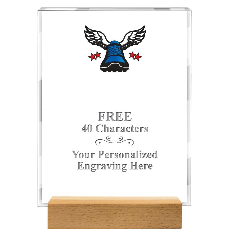 7x9 SHOWCASE ACR WOOD BASE