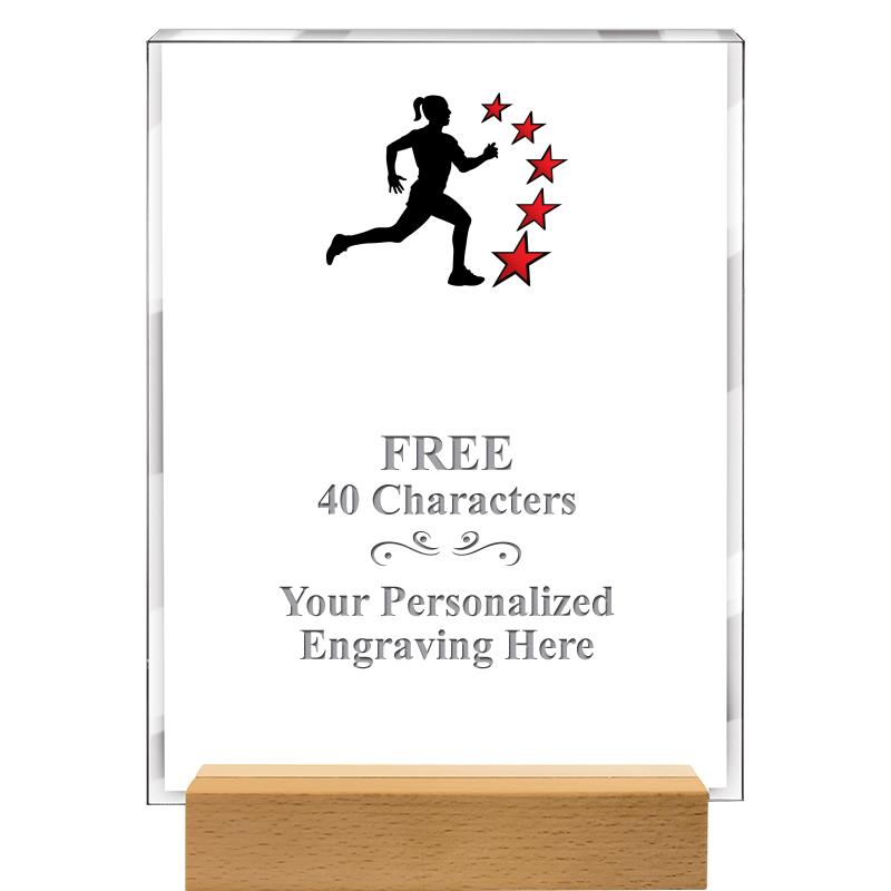 7x9 SHOWCASE ACR WOOD BASE