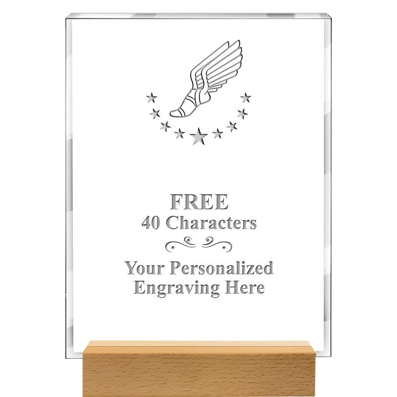 7x9 SHOWCASE ACR WOOD BASE