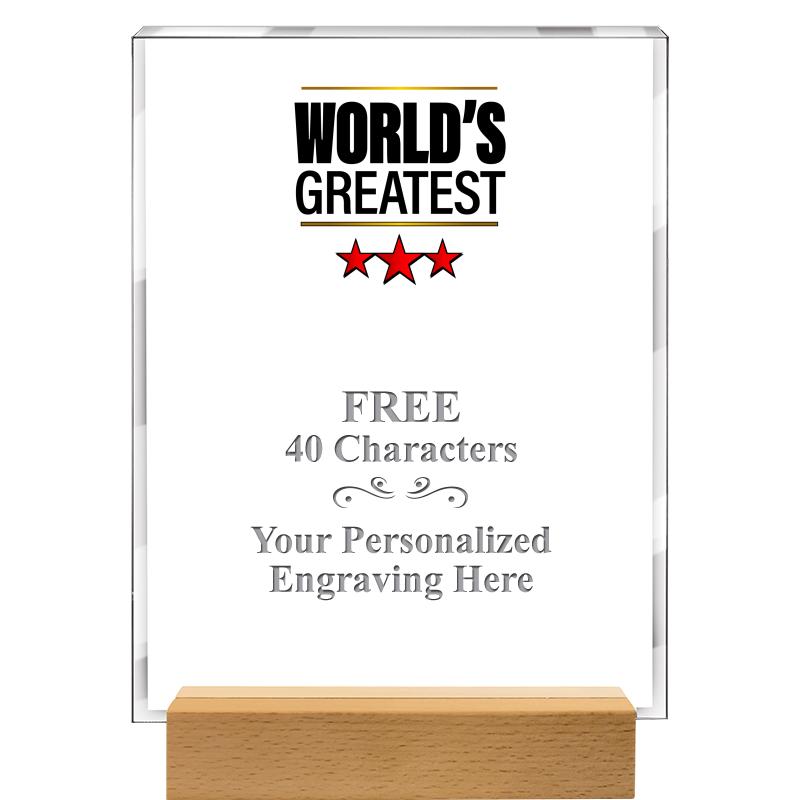 7x9 SHOWCASE ACR WOOD BASE