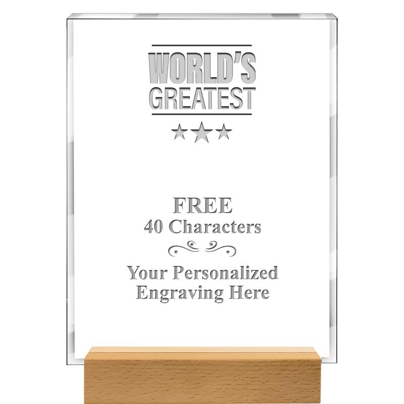 7x9 SHOWCASE ACR WOOD BASE