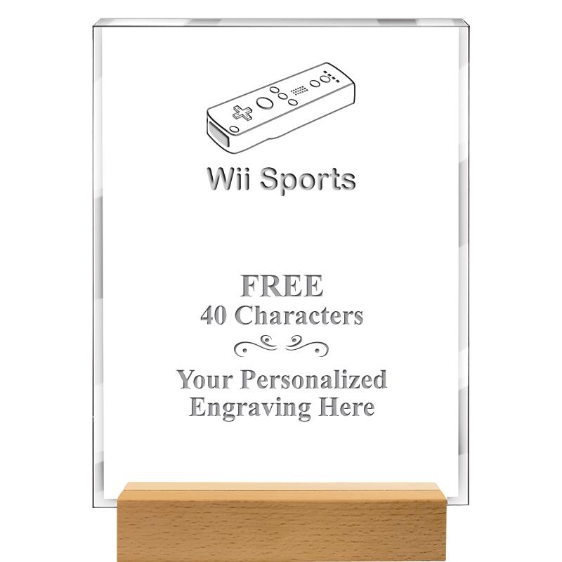 7x9 SHOWCASE ACR WOOD BASE