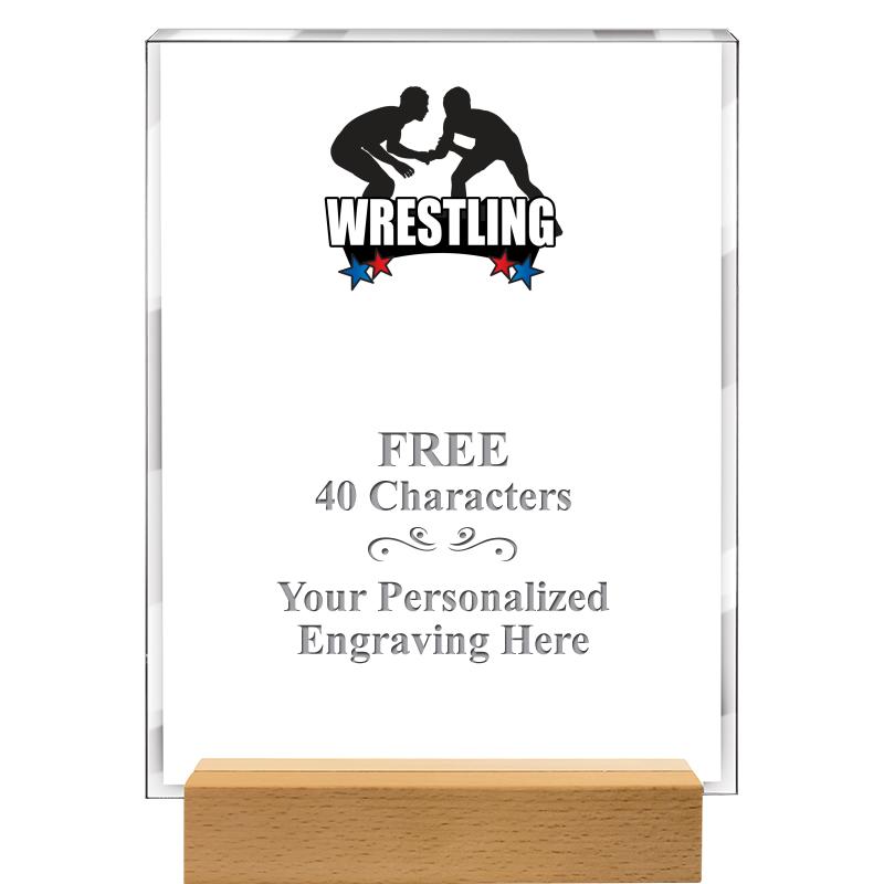 7x9 SHOWCASE ACR WOOD BASE