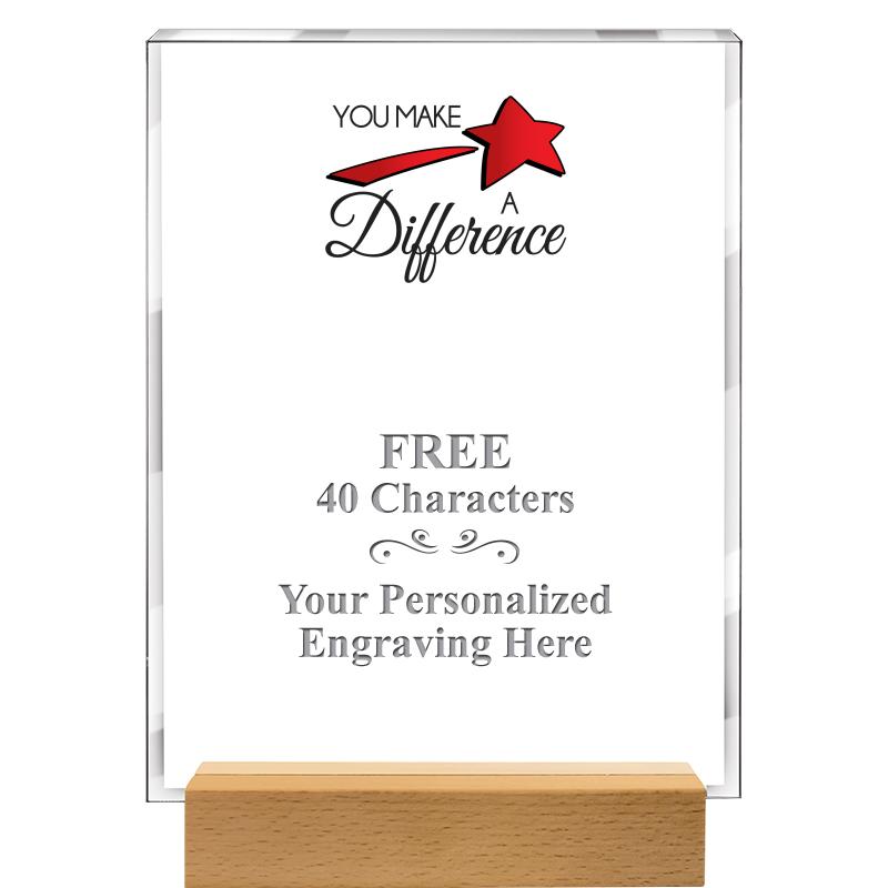 7x9 SHOWCASE ACR WOOD BASE