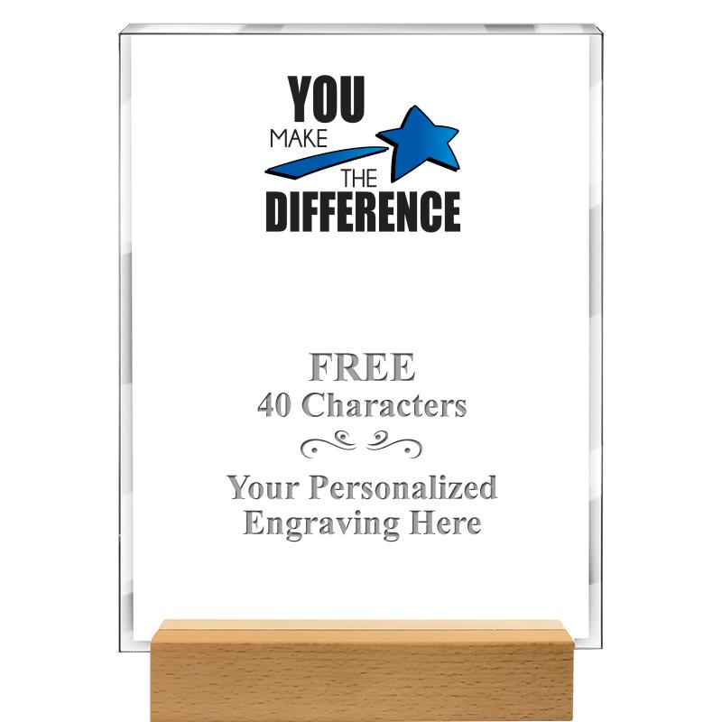 7x9 SHOWCASE ACR WOOD BASE