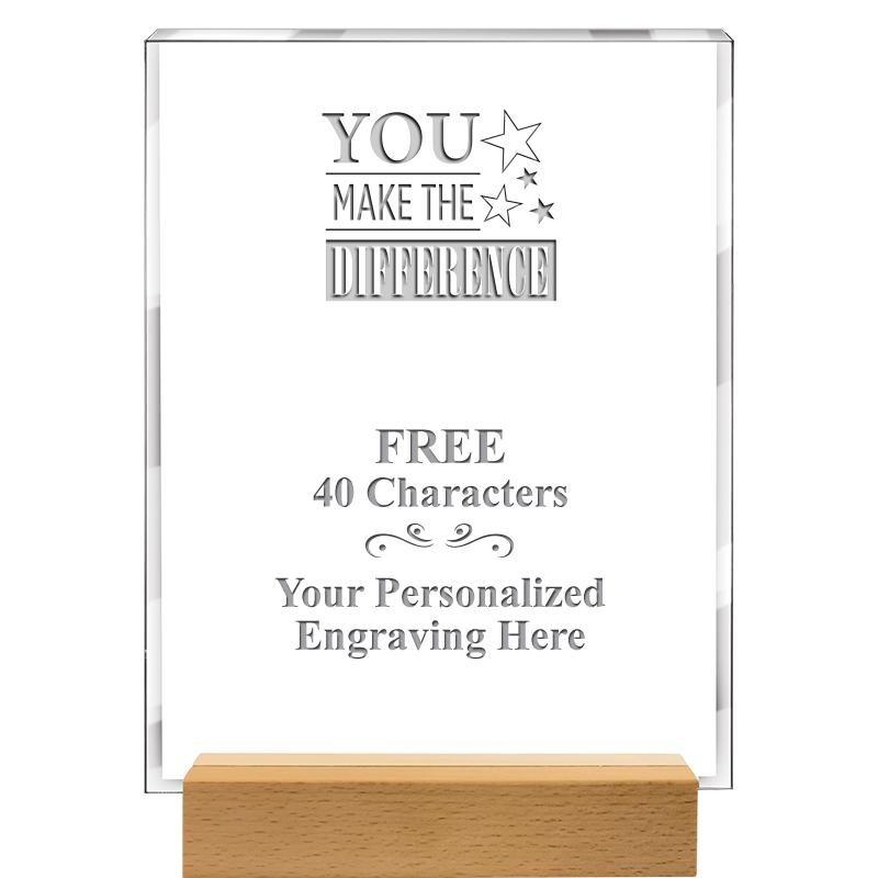 7x9 SHOWCASE ACR WOOD BASE