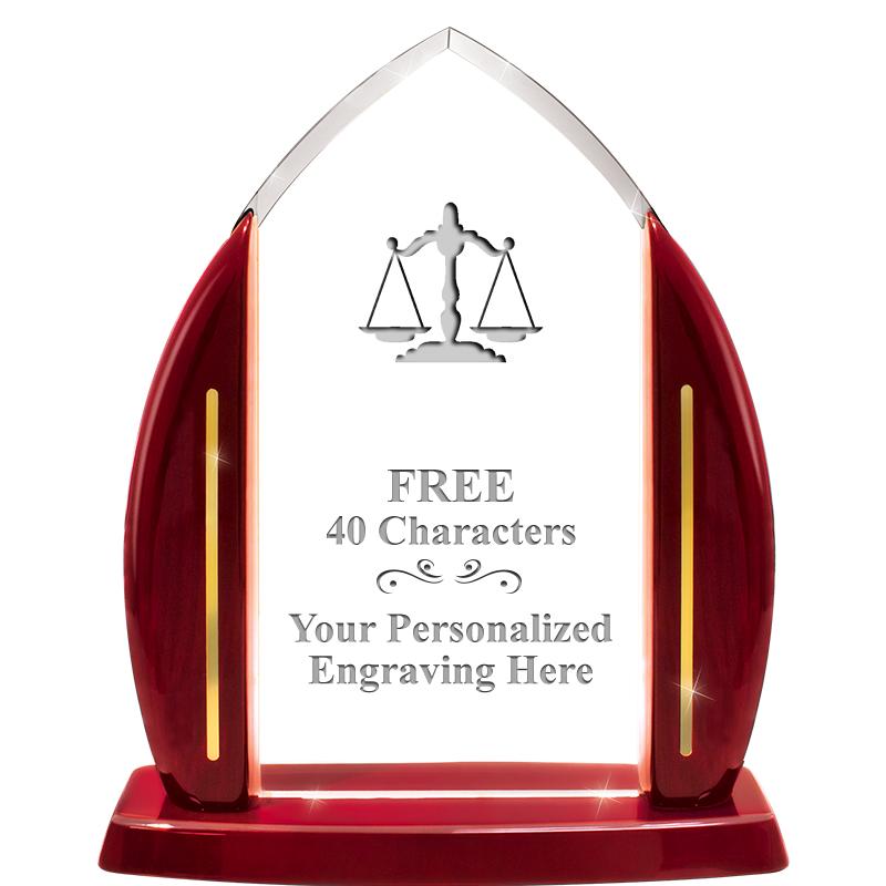 10.75"ROSEWOOD SLIDE-IN ACRYLC