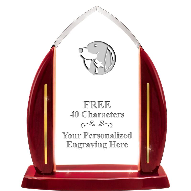 10.75"ROSEWOOD SLIDE-IN ACRYLC