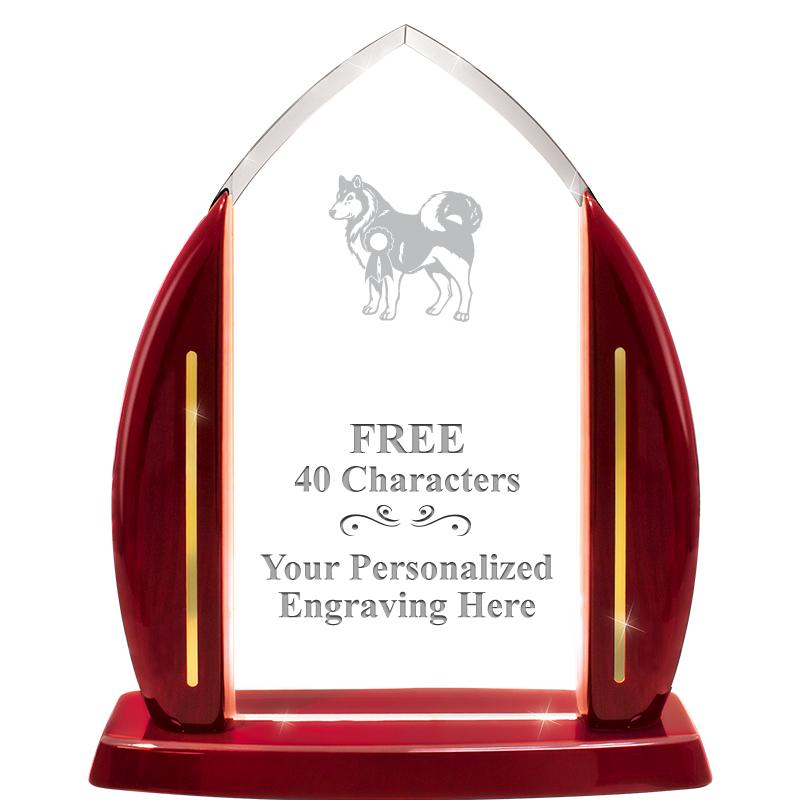 10.75"ROSEWOOD SLIDE-IN ACRYLC