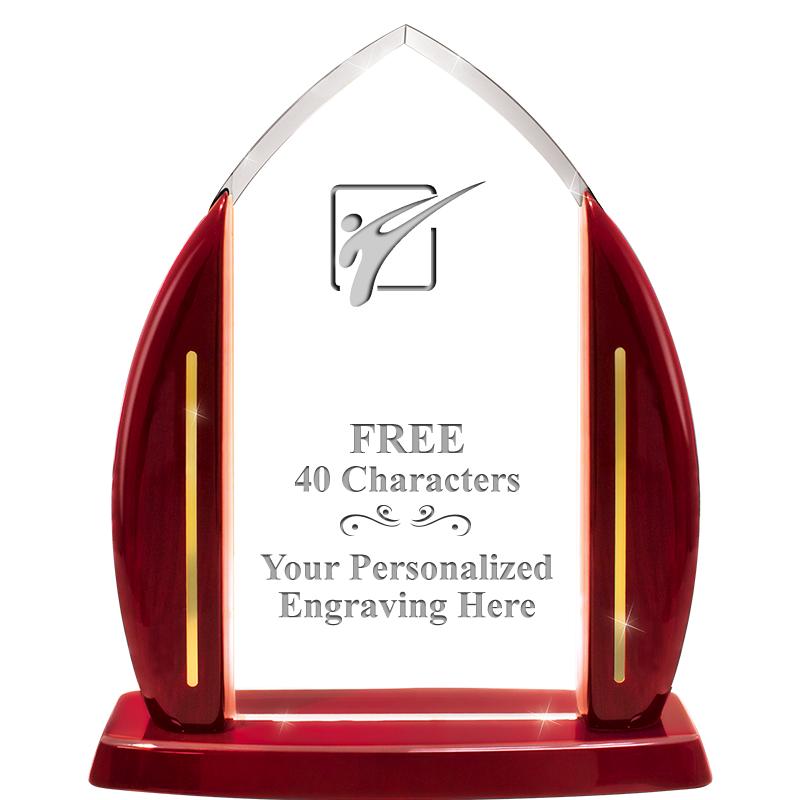 10.75"ROSEWOOD SLIDE-IN ACRYLC