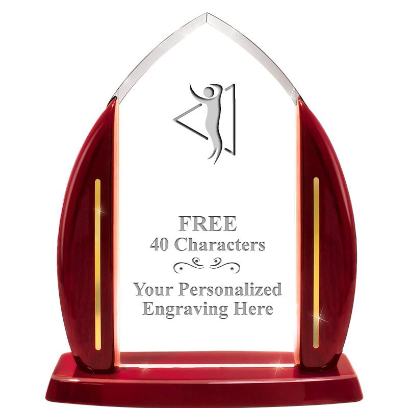 10.75"ROSEWOOD SLIDE-IN ACRYLC