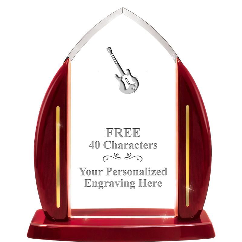 10.75"ROSEWOOD SLIDE-IN ACRYLC