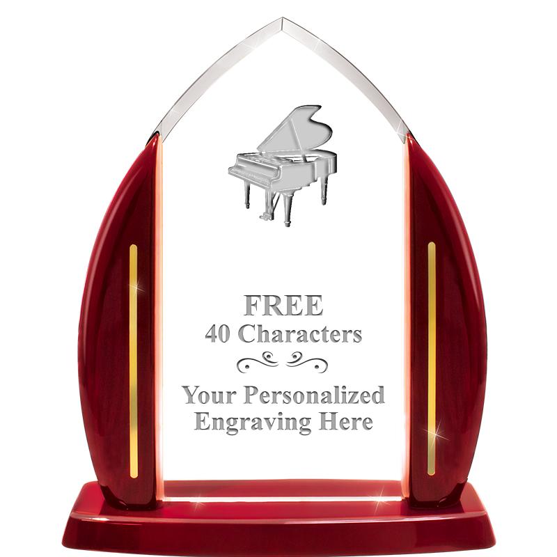 10.75"ROSEWOOD SLIDE-IN ACRYLC