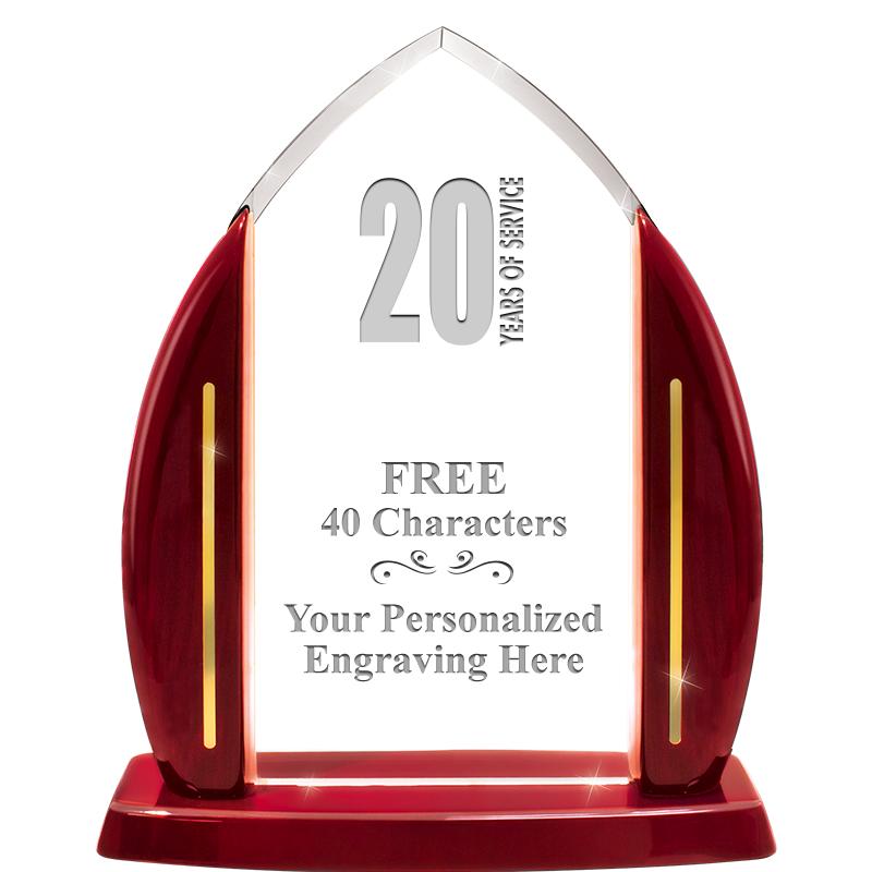 10.75"ROSEWOOD SLIDE-IN ACRYLC