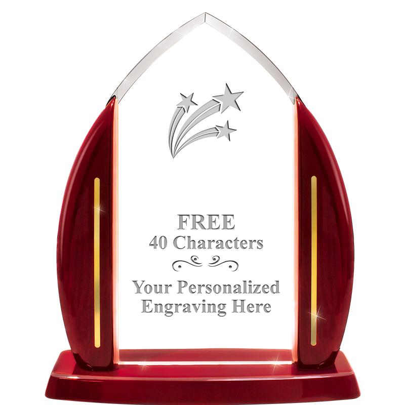 10.75"ROSEWOOD SLIDE-IN ACRYLC