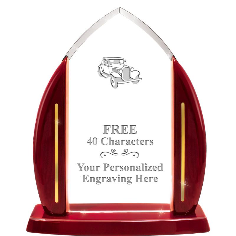 10.75"ROSEWOOD SLIDE-IN ACRYLC