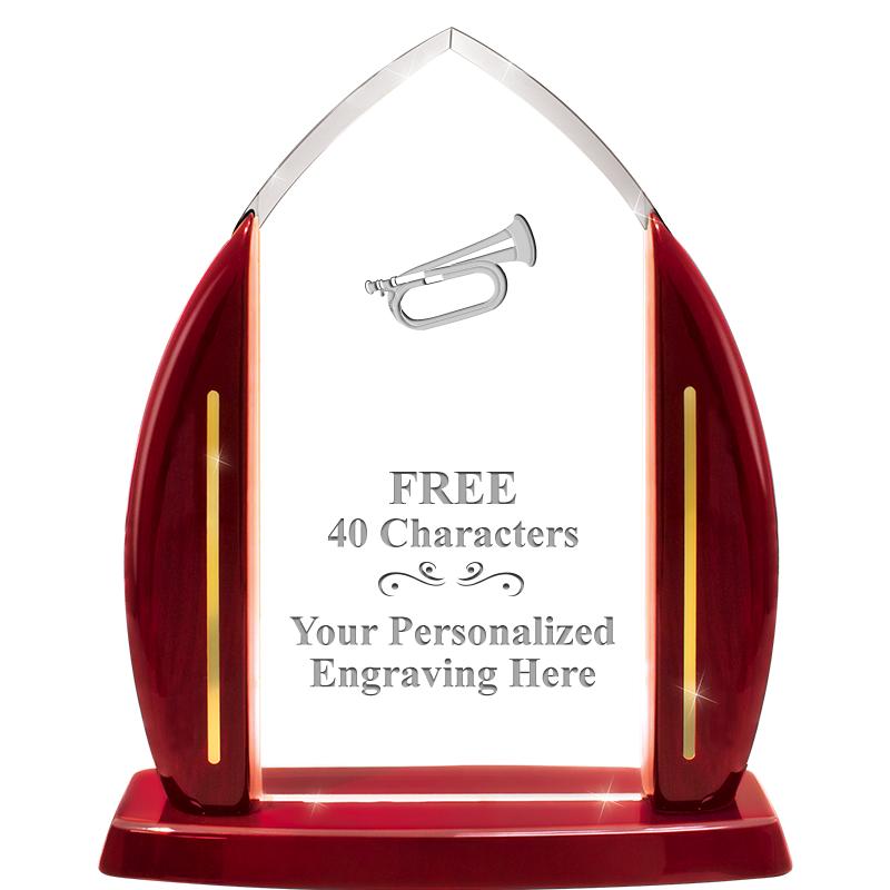 10.75"ROSEWOOD SLIDE-IN ACRYLC