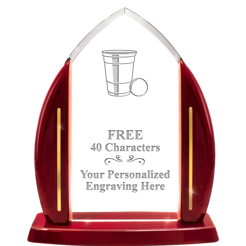 10.75"ROSEWOOD SLIDE-IN ACRYLC