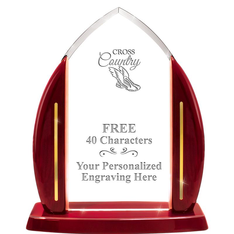 10.75"ROSEWOOD SLIDE-IN ACRYLC