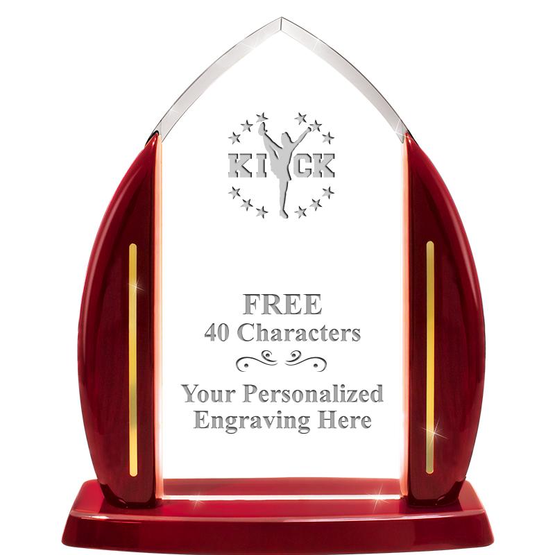 10.75"ROSEWOOD SLIDE-IN ACRYLC