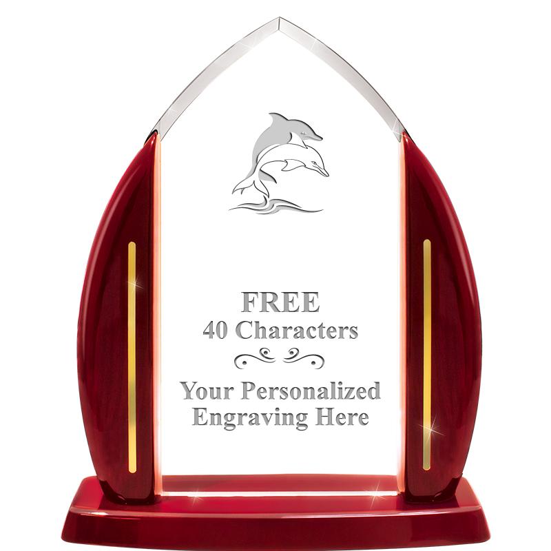 10.75"ROSEWOOD SLIDE-IN ACRYLC