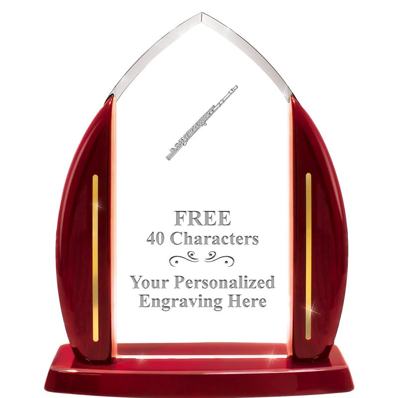 10.75"ROSEWOOD SLIDE-IN ACRYLC