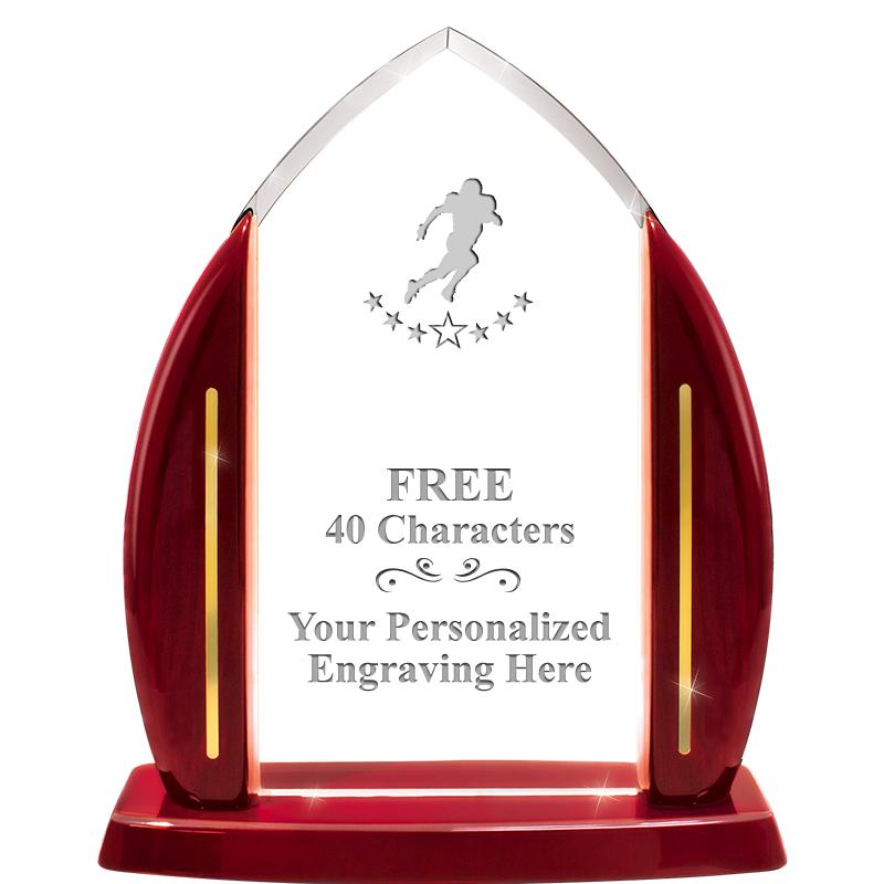 10.75"ROSEWOOD SLIDE-IN ACRYLC