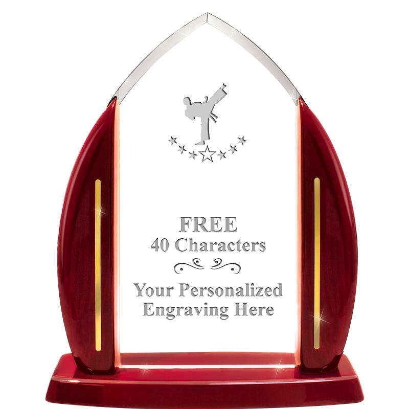 10.75"ROSEWOOD SLIDE-IN ACRYLC