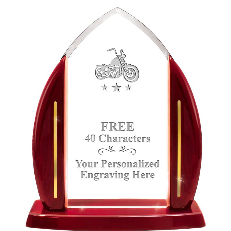 10.75"ROSEWOOD SLIDE-IN ACRYLC