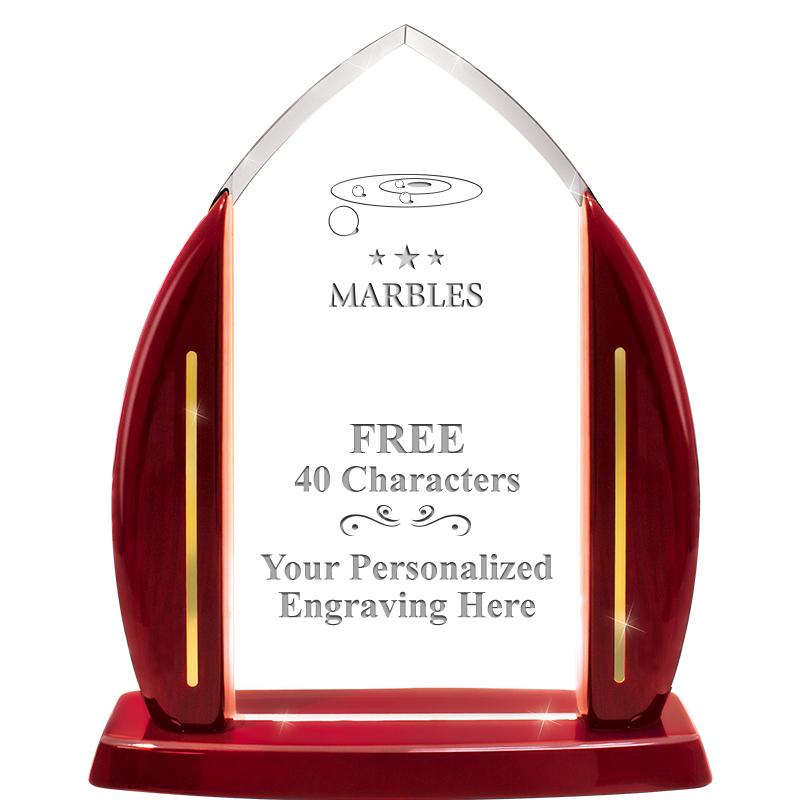 10.75"ROSEWOOD SLIDE-IN ACRYLC