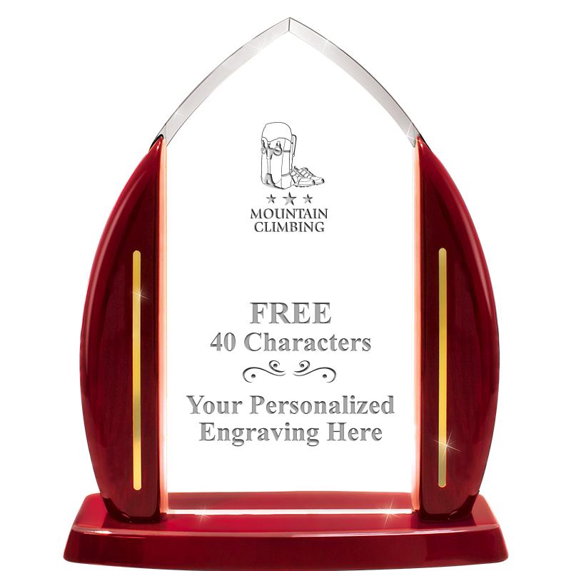 10.75"ROSEWOOD SLIDE-IN ACRYLC