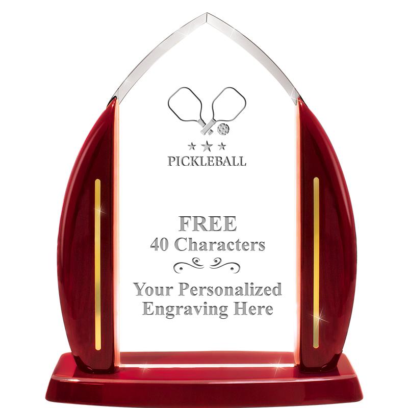 10.75"ROSEWOOD SLIDE-IN ACRYLC