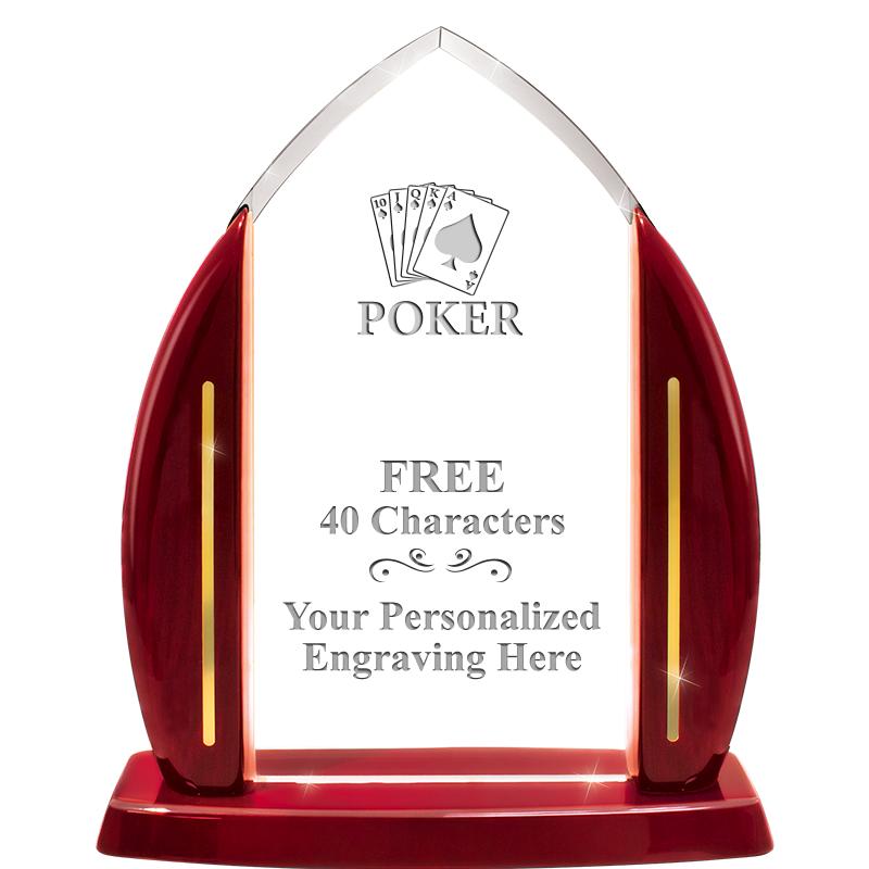 10.75"ROSEWOOD SLIDE-IN ACRYLC