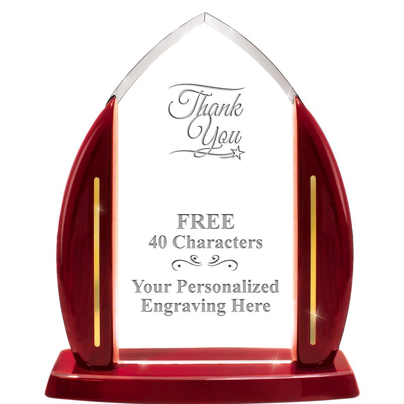 10.75"ROSEWOOD SLIDE-IN ACRYLC