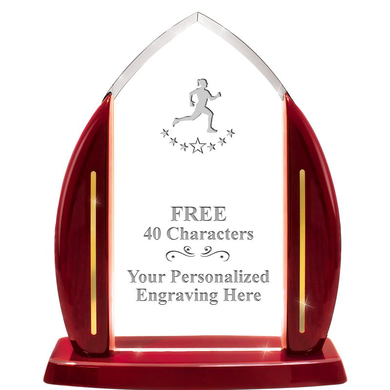 10.75"ROSEWOOD SLIDE-IN ACRYLC