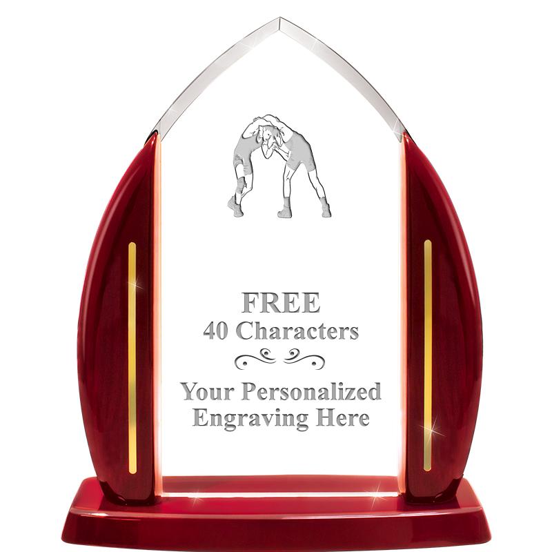 10.75"ROSEWOOD SLIDE-IN ACRYLC