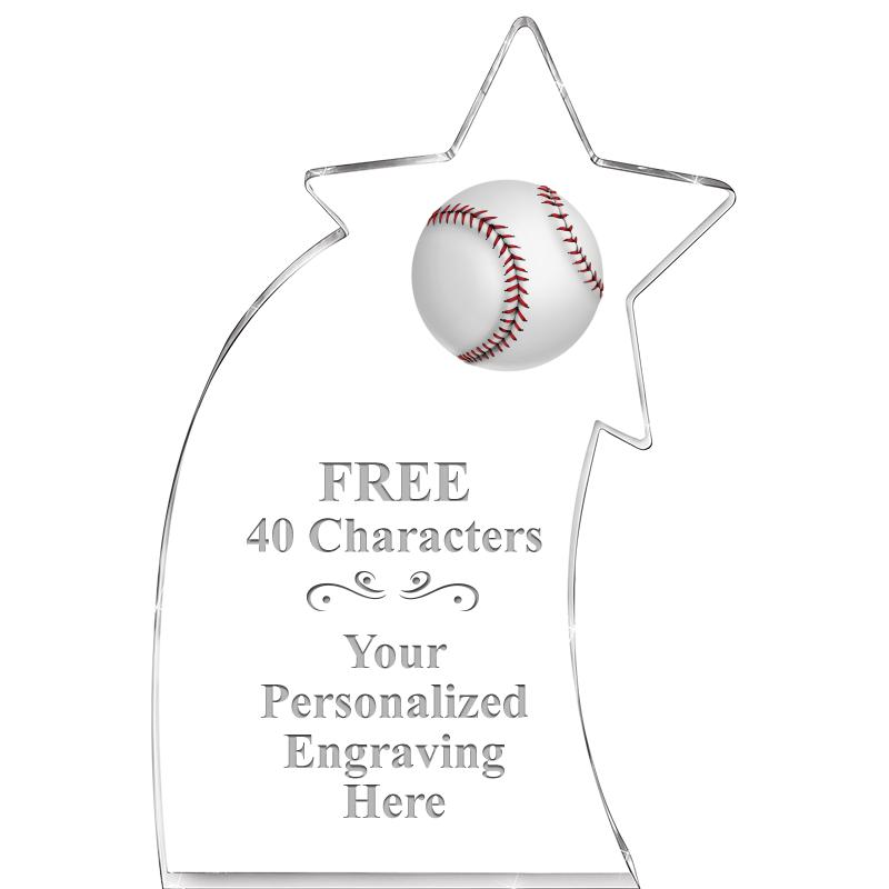 8" SHOOTING STAR ACRYLIC