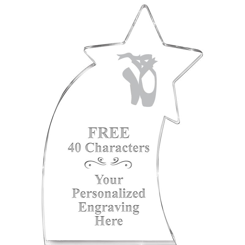 8" SHOOTING STAR ACRYLIC