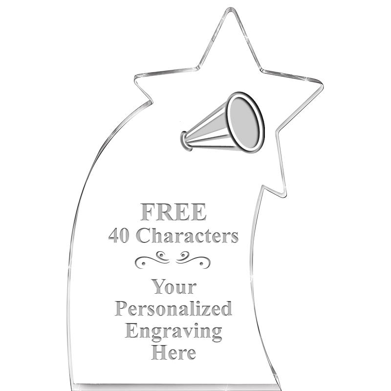 8" SHOOTING STAR ACRYLIC