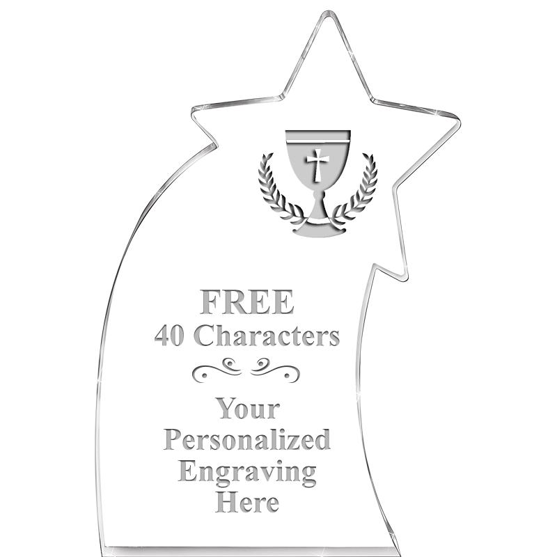 8" SHOOTING STAR ACRYLIC