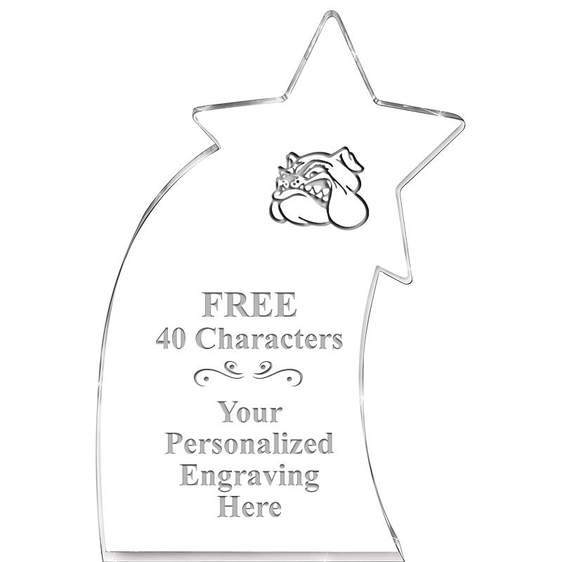 8" SHOOTING STAR ACRYLIC