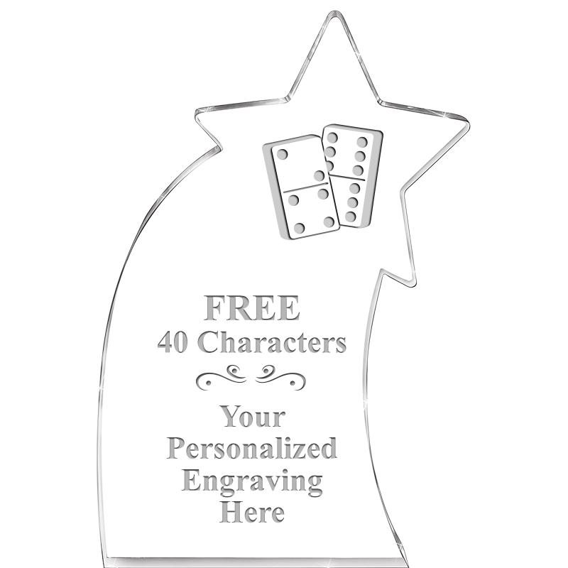 8" SHOOTING STAR ACRYLIC