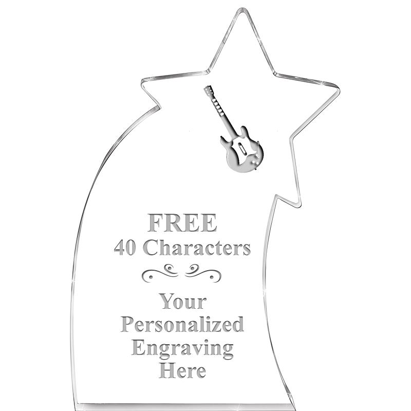 8" SHOOTING STAR ACRYLIC